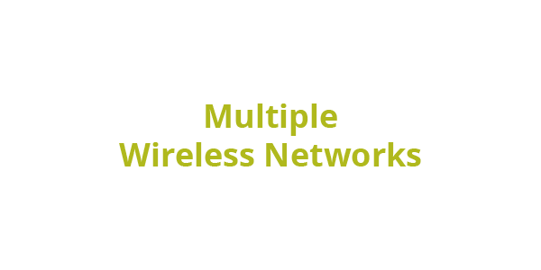 Set up secure, separate wireless networks for employees, guests, and IoT devices to enhance security and segmentation.